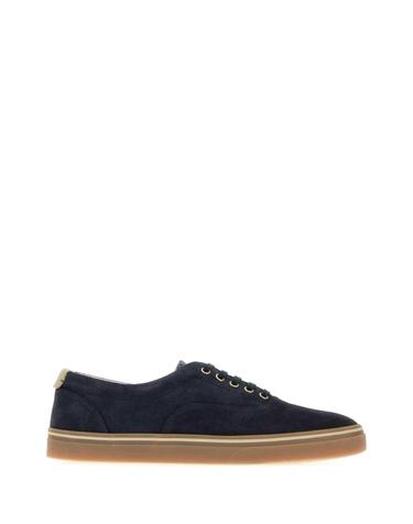 [해외직구][X45]브루넬로 쿠치넬리 MZUEIVZ354 CLO87 남성 스니커즈 단화 남자스니커즈 Navy blue suede sneakers
