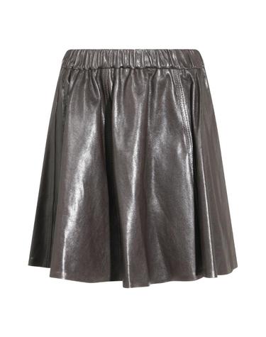 [해외직구][B47]브루넬로 쿠치넬리 M0CTNG4098C4192 여성 스커트 치마 DARK BROWN NAPPA LEATHER SKIRT