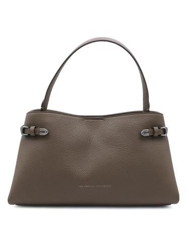[해외직구][B47]브루넬로 쿠치넬리 MBDKB2820C9357 여성 토트백 탑핸들백 가방 BEIGE SUEDE TOP HANDLE BAG