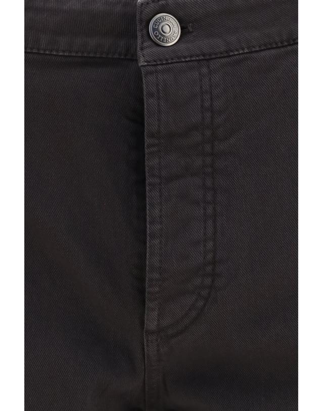 브루넬로 쿠치넬리 [해외직구][K68]브루넬로 쿠치넬리 M277PD3210 C7517 남성 바지 면바지 조거팬츠 카고팬츠 와이드팬츠 바지 Jeans with turn up hem 착용컷