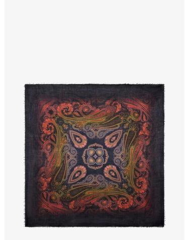 [해외직구][N85]에트로 WAYA0001 여성 스카프 머플러 목도리 ETRO Wool cashmere and silk with degrade motif