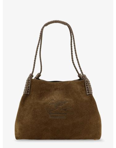 [해외직구][N85]에트로 WP1D0038 여성 토트백 쇼퍼백 숄더백 ETRO Libra S Arnica suede shopping bag