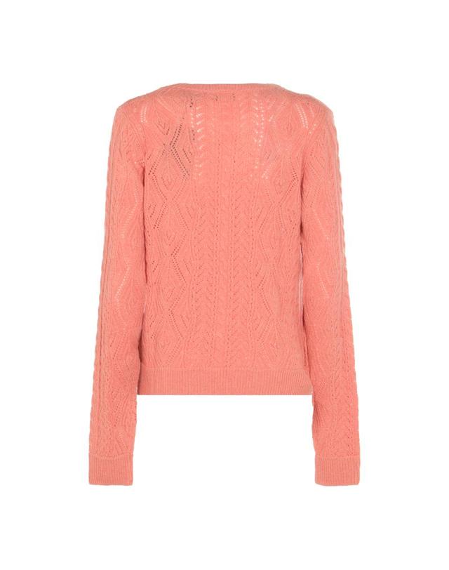 에트로 [해외직구][B47]에트로 WRKE0319AV708F1218 여성 니트 스웨터 가디건 PINK COTTON KNITWEAR 착용컷