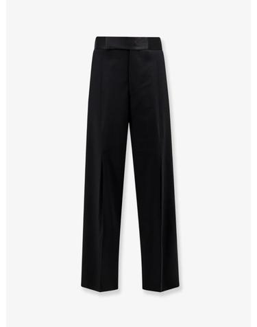 [해외직구][N85]조르지오아르마니 GM004577 남성 바지 팬츠 데님 GIORGIO ARMANI Black Tailored wool trousers