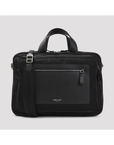 [해외직구][D14]조르지오아르마니 GM002321AF14204 UC001 BLACK 남성 파우치백 미니백 Giorgio Armani Briefcase Bag