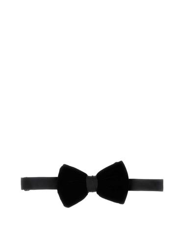 [해외직구][X45]조르지오아르마니 3600911A997 00020 남성 넥타이 보타이 Black stretch velvet bow tie
