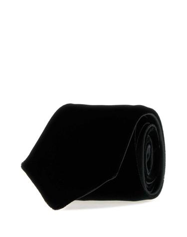 [해외직구][X45]조르지오아르마니 3600881A997 00020 남성 넥타이 보타이 Black stretch velvet tie
