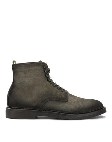 [해외직구][V90]오피시네크리에이티브 HOPKINS FLEXI 203AERO LCACHEMIRE MILITARY 남성 바이커부츠 첼시부츠 Hopkins Flexi 203 Lace Up Ankle Boots