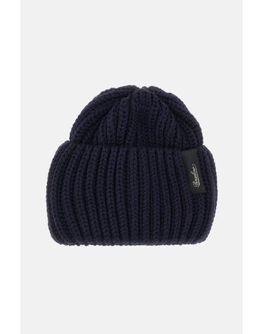 [해외직구][G95]보르살리노 130368WVM142 여성 모자 스카프 주얼리 가방 BELL RIBBED VIRGIN WOOL BEANIE