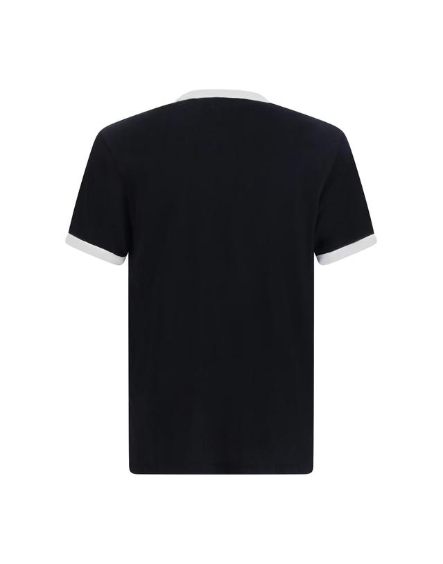 겐조 [해외직구][K68]겐조 FG65TS1644SK 99J 남성 티셔츠 민소매 탑 반팔 긴팔 Kenzo Paris Emblem slim cotton T shirt 착용컷