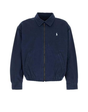 [해외직구][X45]폴로  710961929 003 남성 블레이저 봄버 캐주얼자켓 Navy blue twill bomber jacket