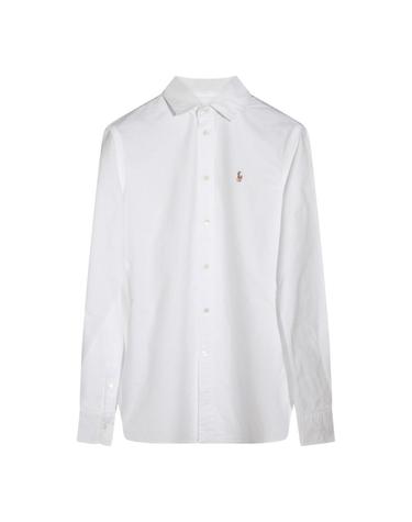 [해외직구][Q11]폴로  211891377003 여성 셔츠 블라우스 WHITE COTTON SHIRT
