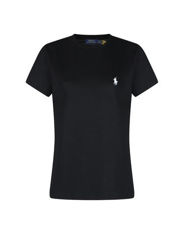 [해외직구][Q11]폴로  211B14605033 여성 티셔츠 BLACK COTTON T SHIRT
