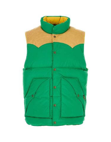 [해외직구][X45]폴로  710B23064 001 남성 다운자켓 패딩 파카 잠바 Green polyester sleeveless down jacket