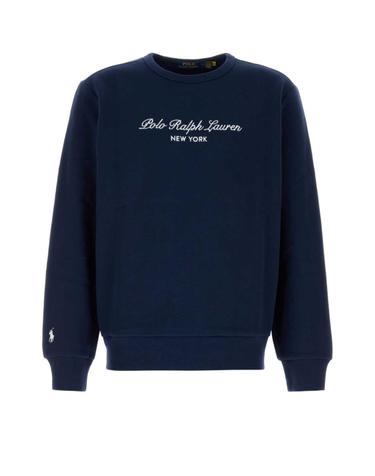 [해외직구][X45]폴로  710B26155 002 남성 셔츠 남방 긴팔 반팔 Navy blue cotton blend sweatshirt