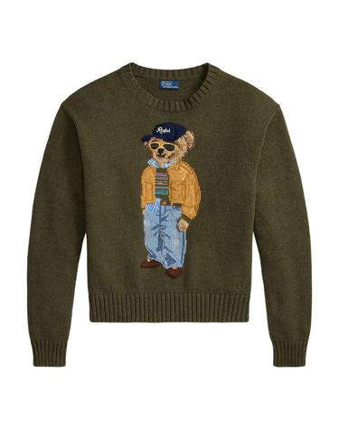[해외직구][Q11]폴로  211B17762001 여성 니트 스웨터 가디건 GREEN OLIVE COTTON KNITWEAR