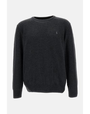 [해외직구][G95]폴로  710974148004CHARCOALHEATHER 남성 니트 가디건 스웨터 CREWNECK SWEATER
