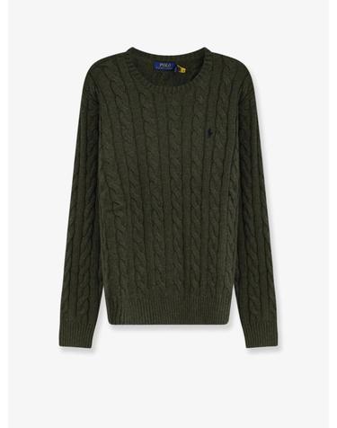 [해외직구][N85]폴로  710775885 남성 니트 스웨터 가디건 POLO RALPH LAUREN Cotton sweater with embroidered logo on the front