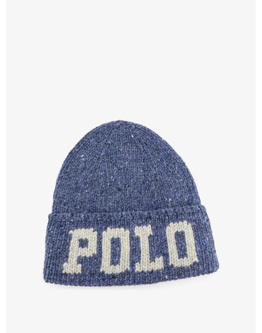 [해외직구][N85]폴로  449959366 남성 모자 비니 버킷햇 캡 POLO RALPH LAUREN Wool blend hat with logo