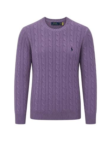 [해외직구][W63]폴로  710876762 502 남성 스웨터 니트 가디건 Maglione Polo Ralph Lauren a Trecce Lilla