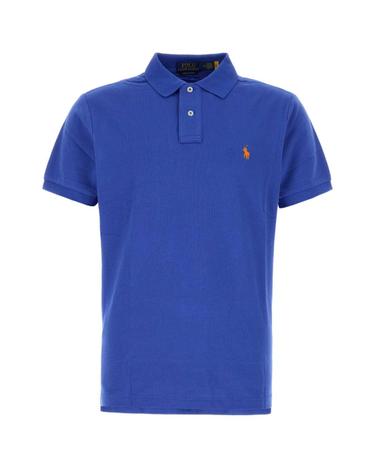 [해외직구][X45]폴로  710782592 011 남성 셔츠 남방 긴팔 반팔 Blue piquet polo shirt