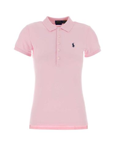 [해외직구][X45]폴로  211B18200 014 여성 폴로 피케셔츠 Pastel pink stretch piquet polo shirt