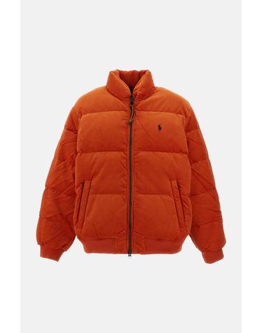 [해외직구][G95]폴로  710B30162001ORANGE 남성 패딩자켓 다운자켓 다운블레이저 코드 하프코트 트렌치코트 WYOMING CORDUROY DOWN JACKET