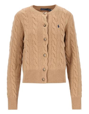 [해외직구][A94]폴로  211972104OS265C07001 여성 니트 스웨터 POLO RALPH LAUREN POLO RALPH LAUREN Wool And Cashmere Cable Knit Cardigan