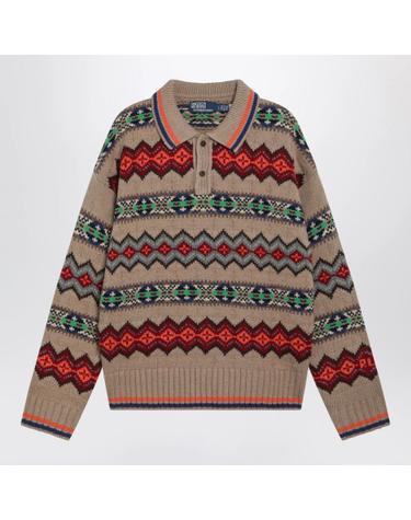 [해외직구][T56]폴로  710B23901001WO Brown 남성 니트 스웨터