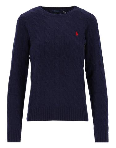 [해외직구][A94]폴로  211971865003 여성 니트 스웨터 POLO RALPH LAUREN POLO RALPH LAUREN Cable Knit Wool And Cashmere Crew Neck Sweater