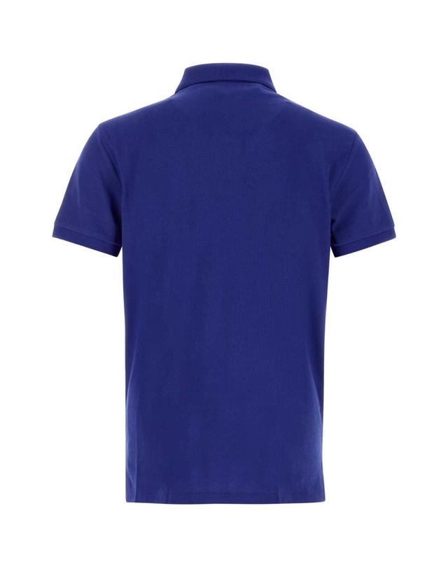 폴로 랄프로렌 [해외직구][X45]폴로 710680784 530 남성 셔츠 남방 긴팔 반팔 Blue cotton polo shirt 착용컷