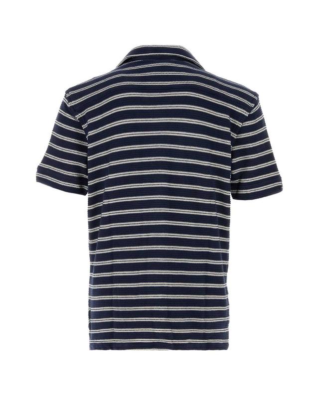 폴로 랄프로렌 [해외직구][X45]폴로 710A13005 002 남성 셔츠 남방 긴팔 반팔 Embroidered cotton blend shirt 착용컷