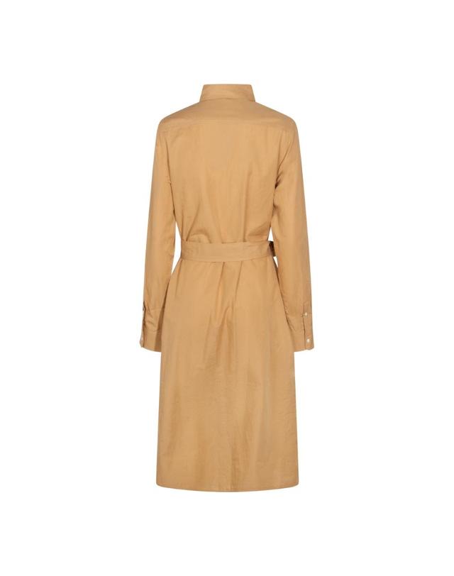 폴로 랄프로렌 [해외직구][Q11]폴로 211A96346002 여성 원피스 CAMEL COTTON DRESS 착용컷