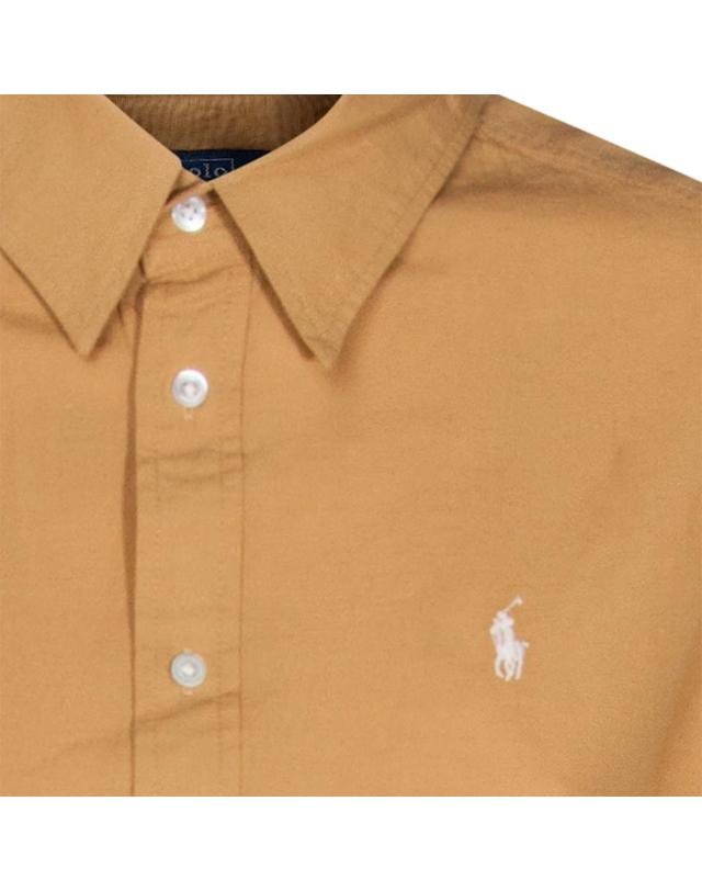 폴로 랄프로렌 [해외직구][Q11]폴로 211A96346002 여성 원피스 CAMEL COTTON DRESS 착용컷