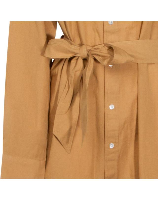 폴로 랄프로렌 [해외직구][Q11]폴로 211A96346002 여성 원피스 CAMEL COTTON DRESS 착용컷