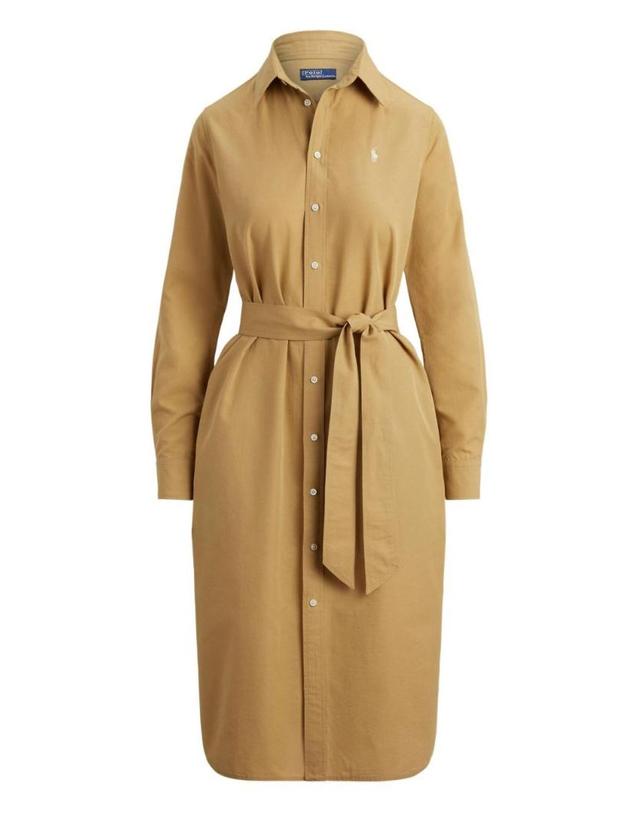 폴로 랄프로렌 [해외직구][A94]폴로 211A96346002 여성 미디원피스 드레스 POLO RALPH LAUREN POLO RALPH LAUREN Shirt Dress 착용컷