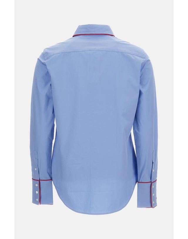 폴로 랄프로렌 [해외직구][G95]폴로 211B17124004DRESSSHIRTBLUE 여성 셔츠 블라우스 남방 STRETCH FIT COTTON SHIRT 착용컷
