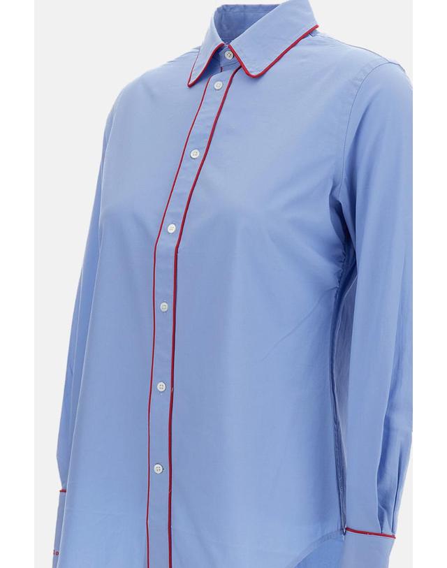 폴로 랄프로렌 [해외직구][G95]폴로 211B17124004DRESSSHIRTBLUE 여성 셔츠 블라우스 남방 STRETCH FIT COTTON SHIRT 착용컷