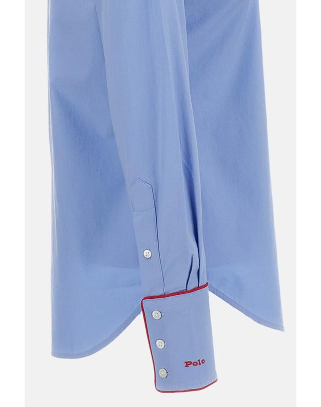 폴로 랄프로렌 [해외직구][G95]폴로 211B17124004DRESSSHIRTBLUE 여성 셔츠 블라우스 남방 STRETCH FIT COTTON SHIRT 착용컷