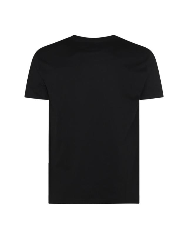 폴로 랄프로렌 [해외직구][Q11]폴로 710680785001 남성 티셔츠 BLACK COTTON T SHIRT 착용컷