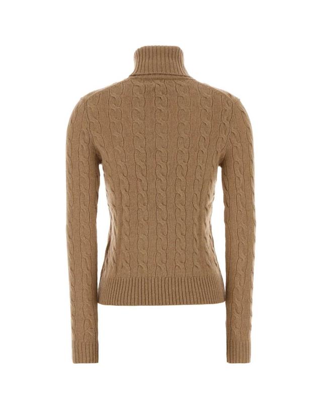 폴로 랄프로렌 [해외직구][X45]폴로 211888686 006 여성 스웨터 니트 가디건 Camel wool blend sweater 착용컷