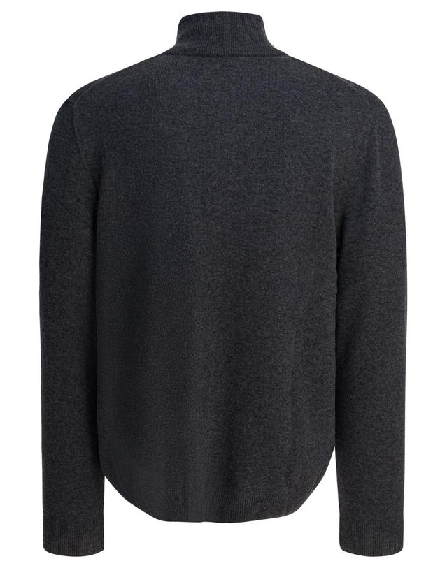 폴로 랄프로렌 [해외직구][V90]폴로 710876756017DARK CHARCOAL HEATHER 남성 니트 스웨터 가디건 Sweater with a half zip and logo 착용컷