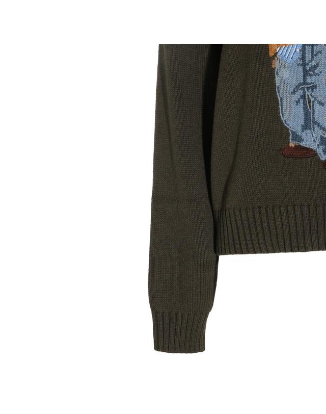 폴로 랄프로렌 [해외직구][Q11]폴로 211B17762001 여성 니트 스웨터 가디건 GREEN OLIVE COTTON KNITWEAR 착용컷