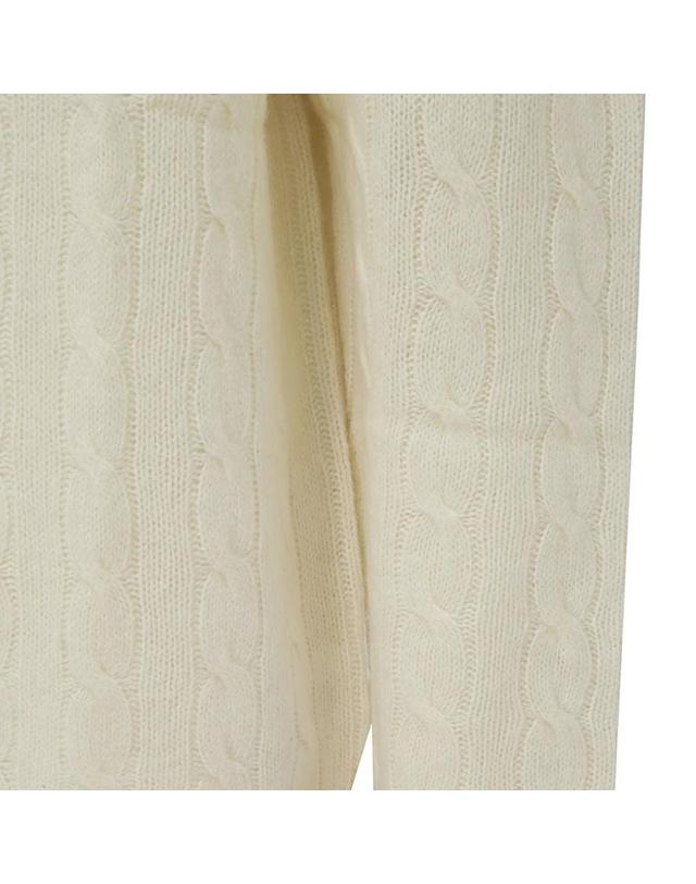 폴로 랄프로렌 [해외직구][Q11]폴로 710876762010 남성 니트 스웨터 WHITE WOOL KNITWEAR 착용컷