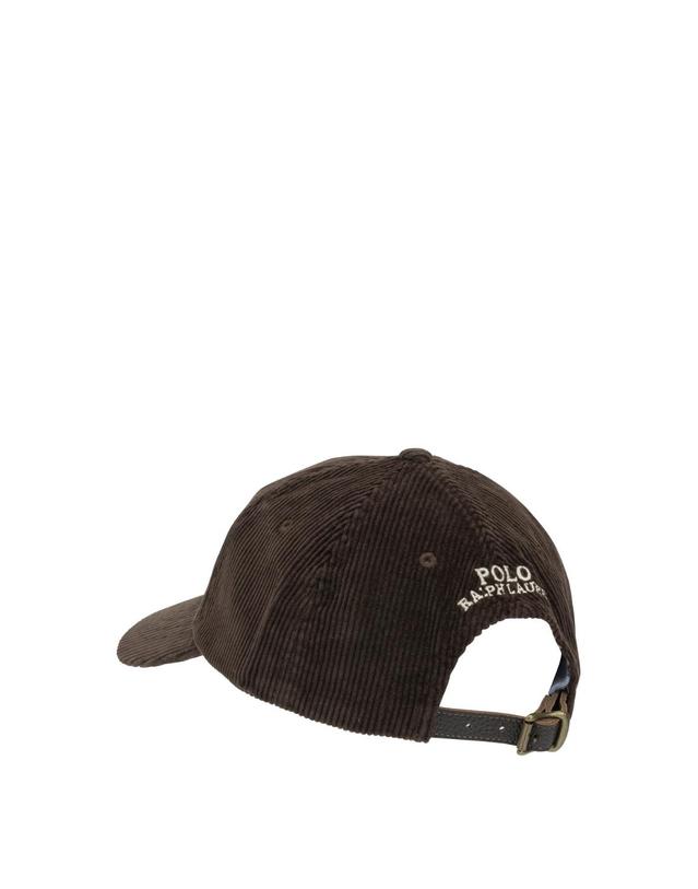 폴로 랄프로렌 [해외직구][V90]폴로 710847175500DARK BEECH 남성 캡 모자 비니 버킷햇 Baseball cap with logo 착용컷