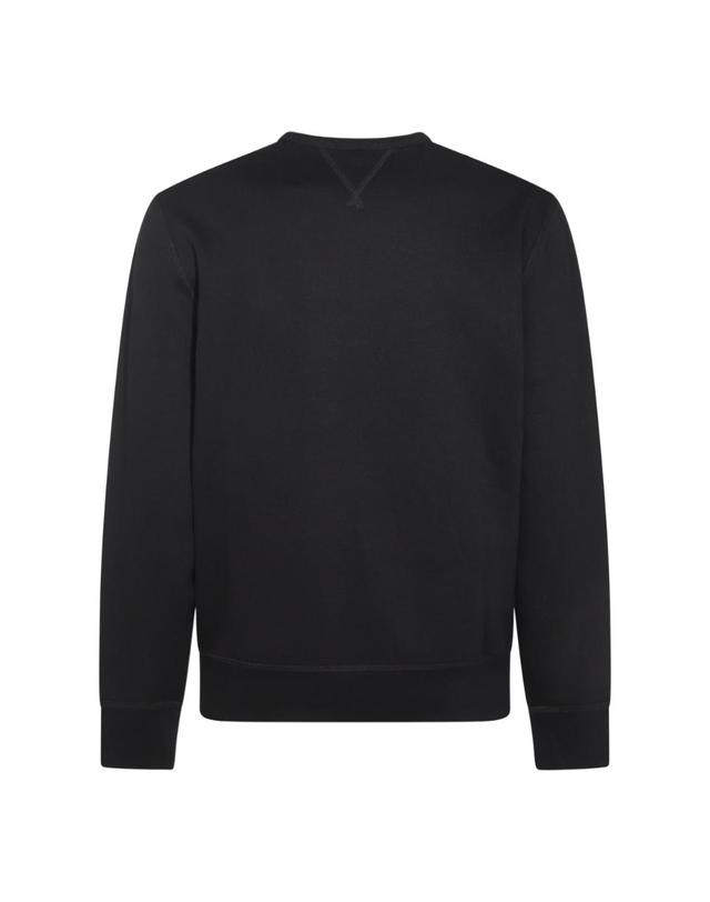 폴로 랄프로렌 [해외직구][Q11]폴로 710766772001 남성 맨투맨 스웨트셔츠 후드 BLACK COTTON SWEATSHIRT 착용컷
