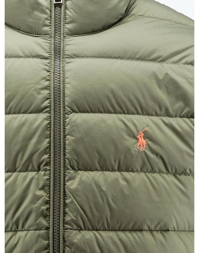 폴로 랄프로렌 [해외직구][N85]폴로 710B20424 남성 자켓 블레이저 코트 패딩 POLO RALPH LAUREN Packable down jacket made from recycled materials 착용컷