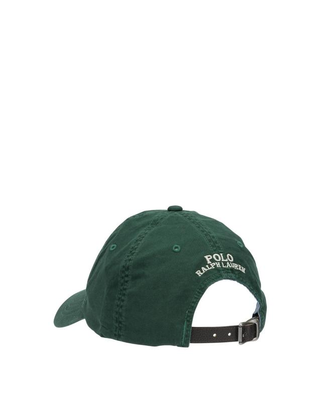 폴로 랄프로렌 [해외직구][V90]폴로 710834737500COLLEGE GREEN 남성 캡 모자 비니 버킷햇 Baseball cap with logo 착용컷