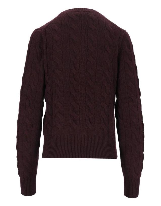 폴로 랄프로렌 [해외직구][A94]폴로 211972104OS264C07506 여성 니트 스웨터 POLO RALPH LAUREN POLO RALPH LAUREN Wool And Cashmere Cable Knit Cardigan 착용컷
