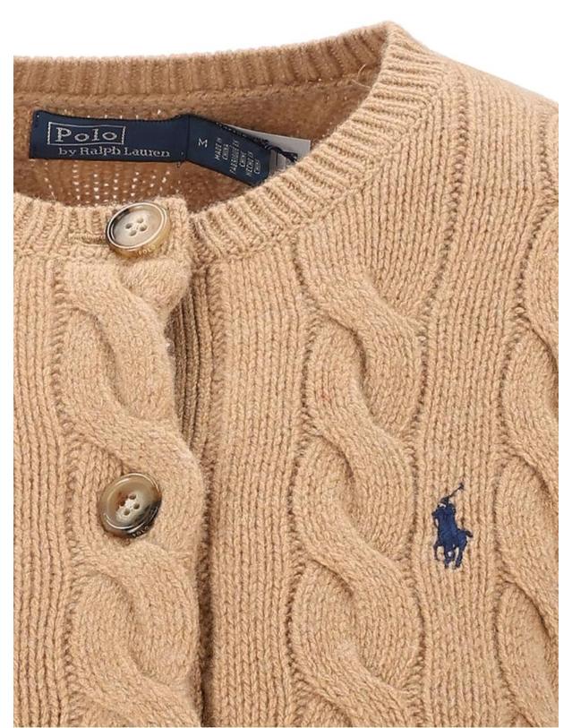 폴로 랄프로렌 [해외직구][A94]폴로 211972104OS265C07001 여성 니트 스웨터 POLO RALPH LAUREN POLO RALPH LAUREN Wool And Cashmere Cable Knit Cardigan 착용컷